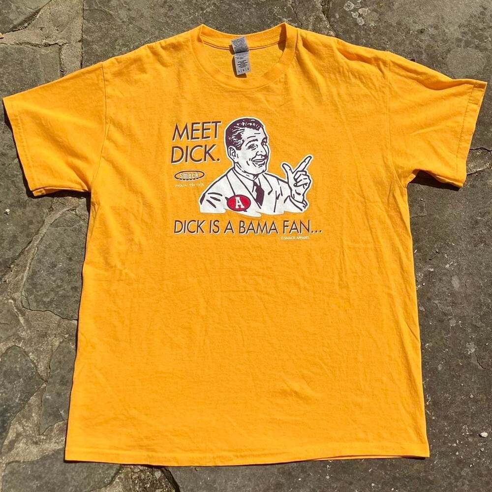 Smack Apparel Alabama Crimson Tide 'Meet Dick' Fan T-Shirt